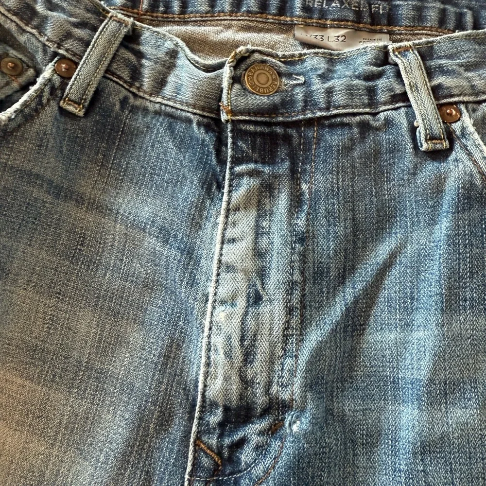 Banana Republic Classic Men's Relaxed Fit Rustic Jeans Rustic Straight Slim